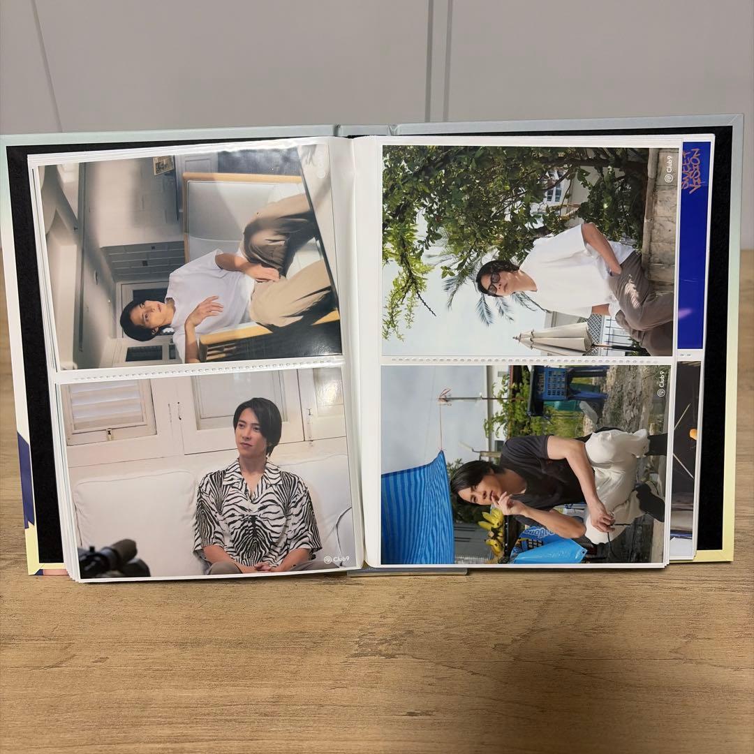 山下智久　写真集　独自収集55枚　アルバム付き