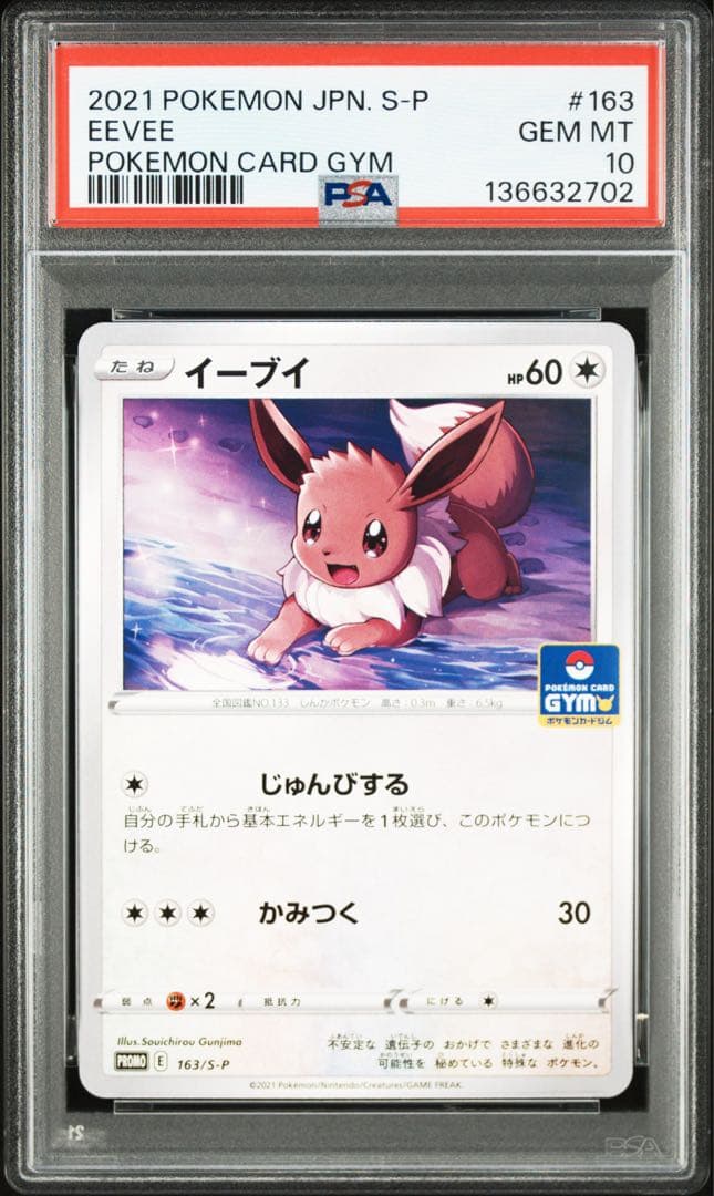 【PSA10連番】ブラッキー　161/S-P イーブイ　163/S-P