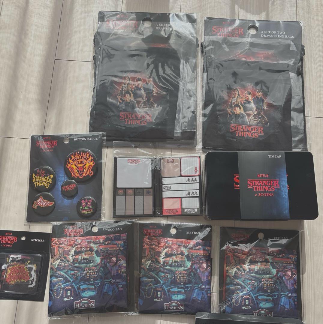 ストレンジャーシングス本日発送Stranger Things 3coinsコラボ