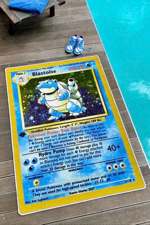 新品未使用　カメックス　ポケモンカード　限定ラグマット　初期