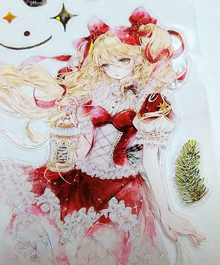 J1015＃绮夜梦使(模切贝壳光)第九航道切り売りは人物マステ女の子