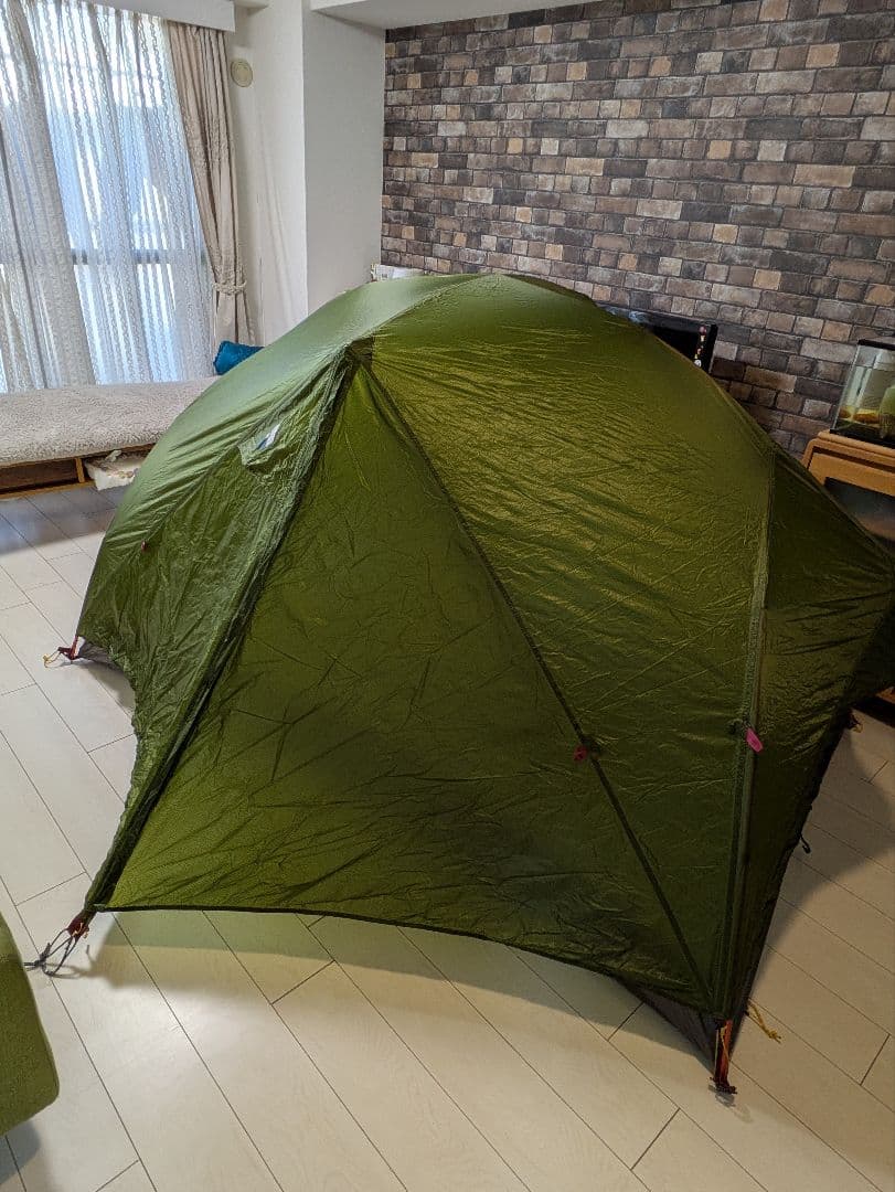 mont-bell Luna Dome 2 テントセット　別売り2アイテム付き