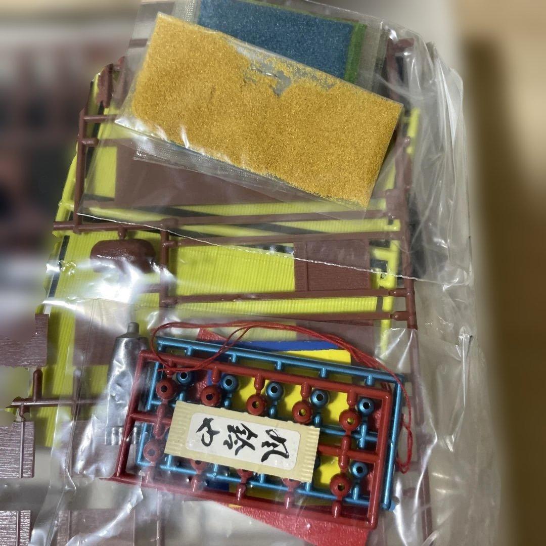 江戸市井情景模型セット｜そば屋×かざり屋 1/25 旧作. Ln451