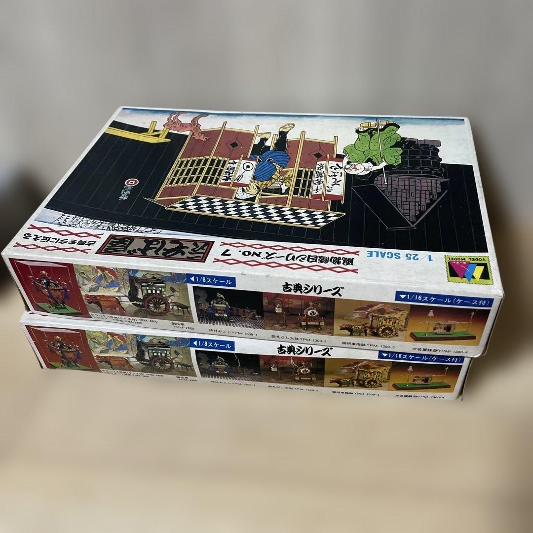 江戸市井情景模型セット｜そば屋×かざり屋 1/25 旧作. Ln451