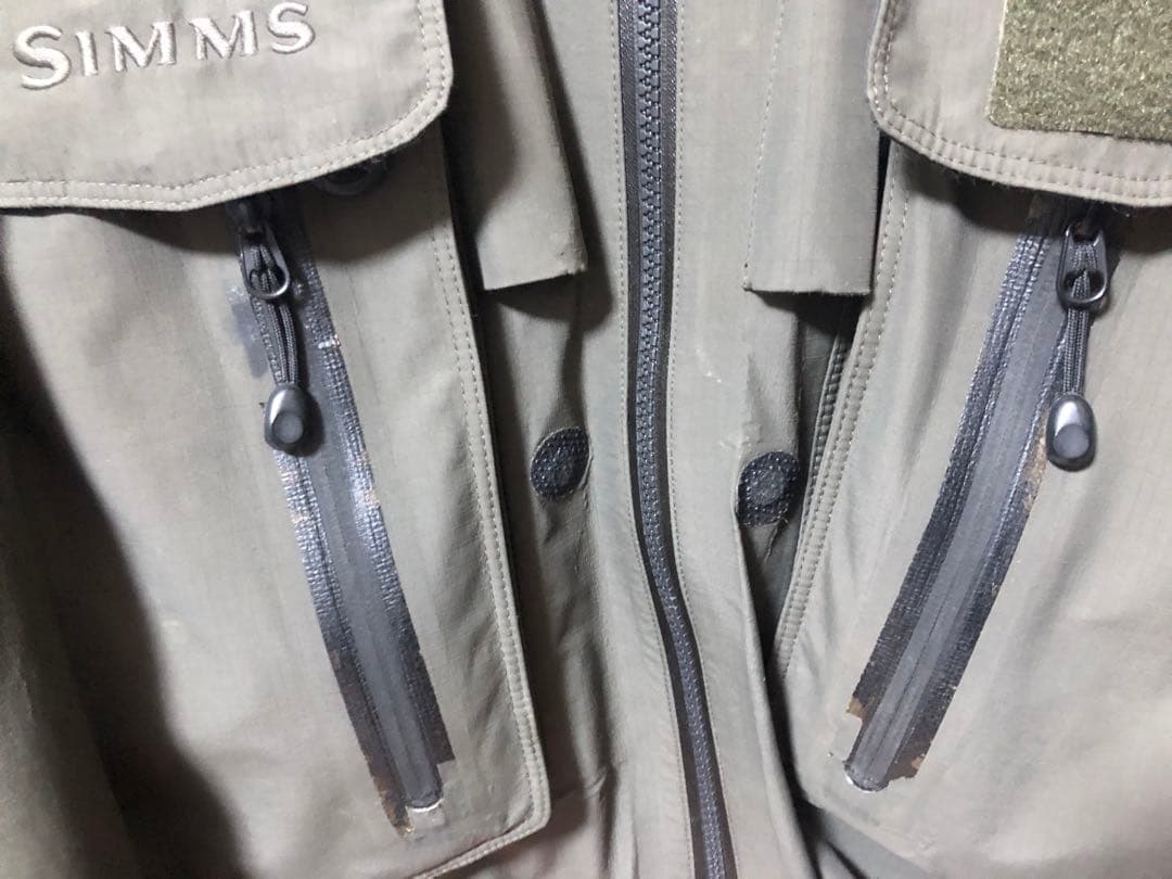 SIMMS フィッシングジャケット G3ガイド GORE-TEX グリーン