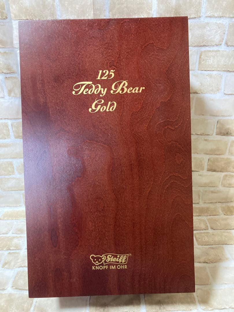 シュタイフ テディベア 125Teddy Bear Gold 日本限定125体