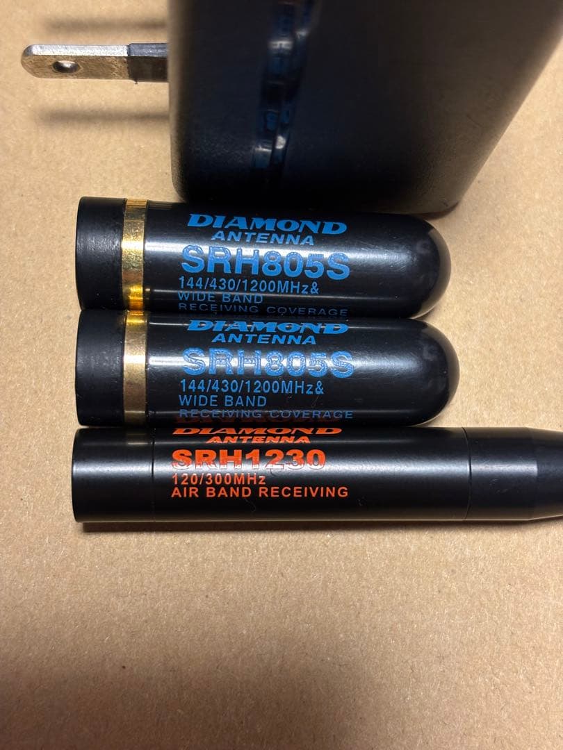 icom IC-R6 エアーバンドスペシャル ダイアモンドアンテナ3本+a付き