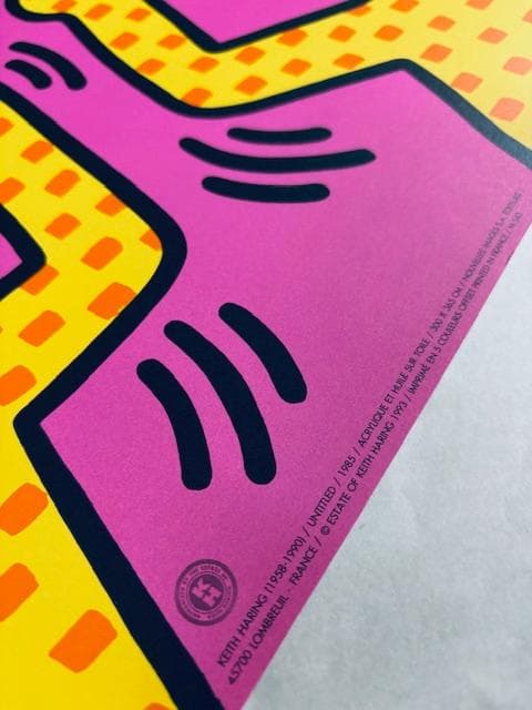 額装品/Tree of Life 1985 キース ヘリング/アートポスター