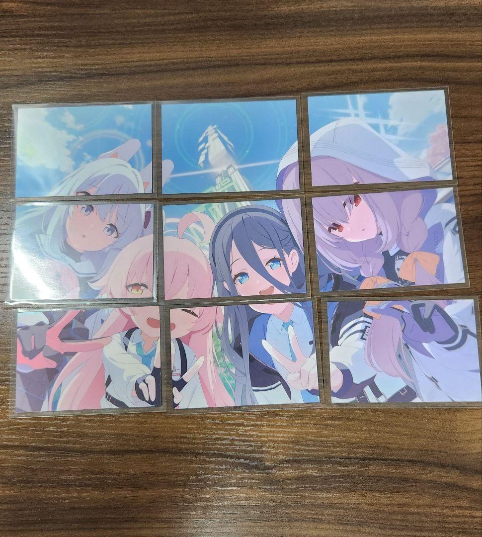 ブルーアーカイブ　二周年　ノベルティカード　A～Cコンプリートセット