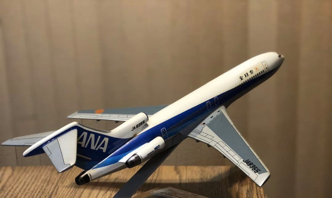 【稀少】ANA B727−200 1/100 ラストフライト