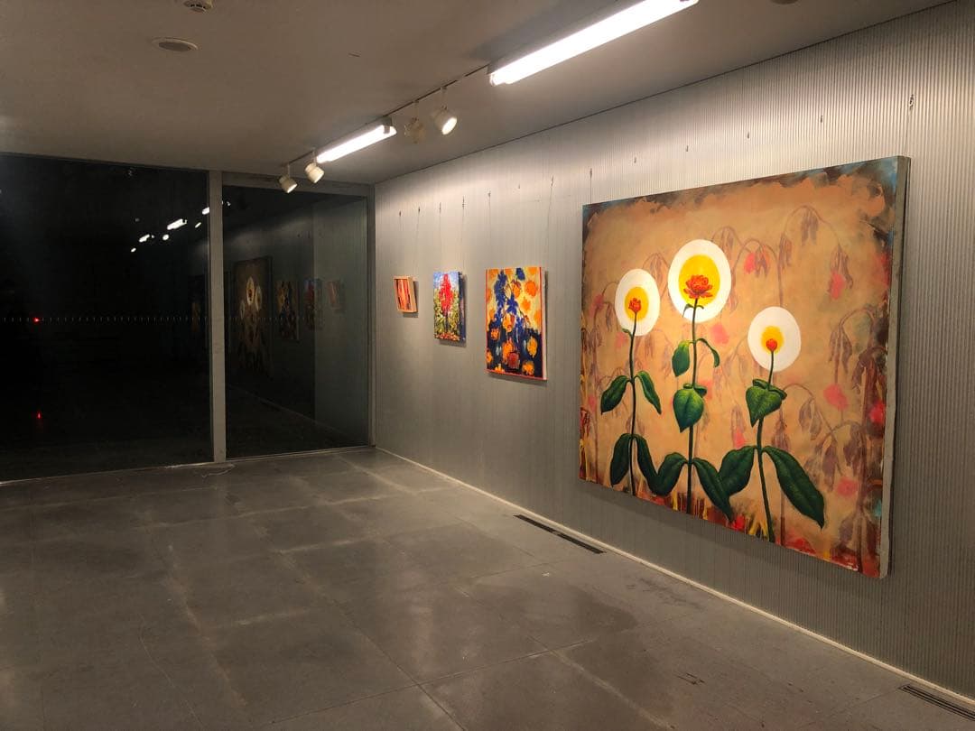 花 油彩画