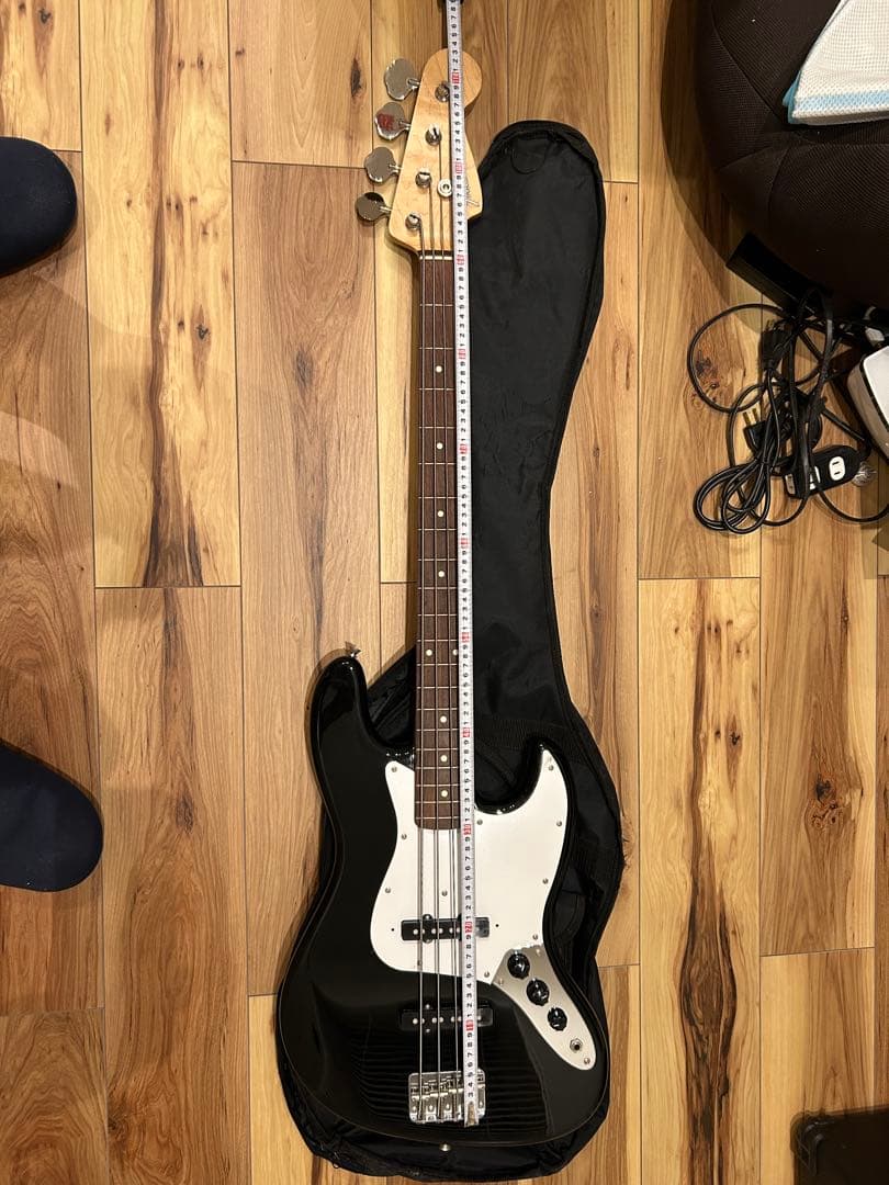 Fender ジャズベース ブラック 初心者セット（ミディアムスケール）