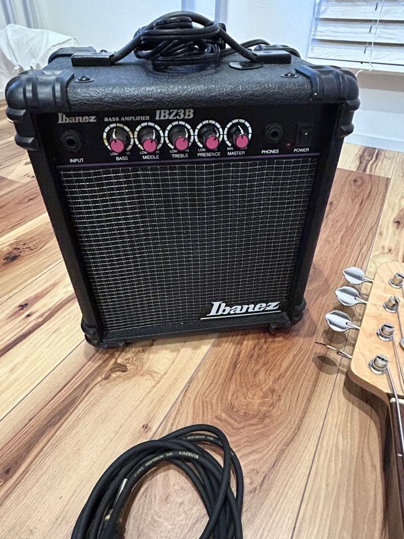 Fender ジャズベース ブラック 初心者セット（ミディアムスケール）