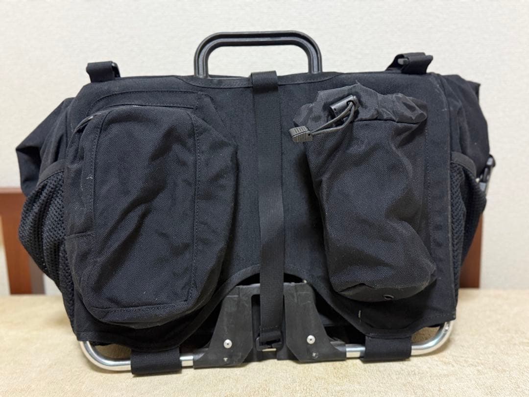 【名作】BROMPTON Cバッグ 25L レインカバー付（廃盤モデル）