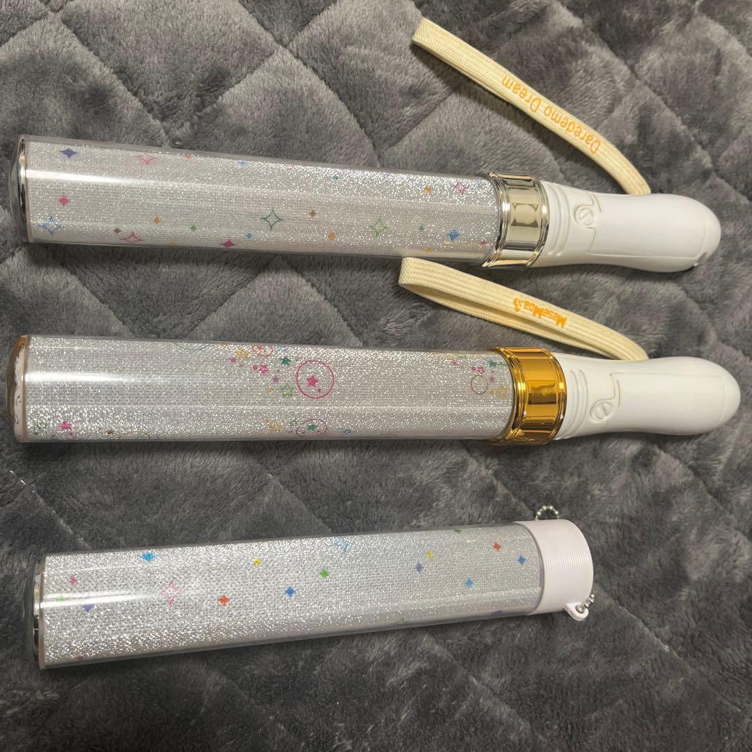 バラ売り不可　めせもあ。　むすめん。　パンダドラゴン　ペンライト