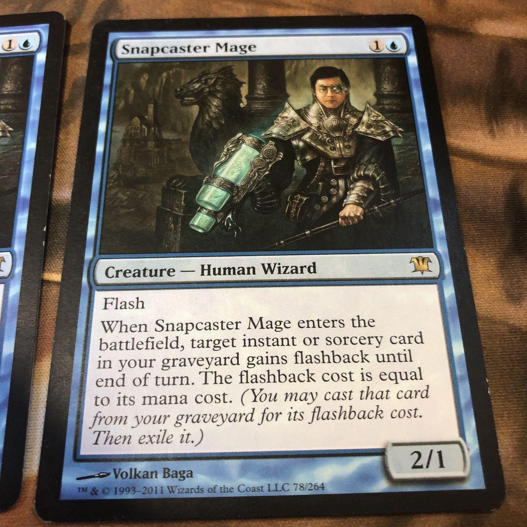 瞬唱の魔道士/Snapcaster Mage 英語 ISD版 4枚セット