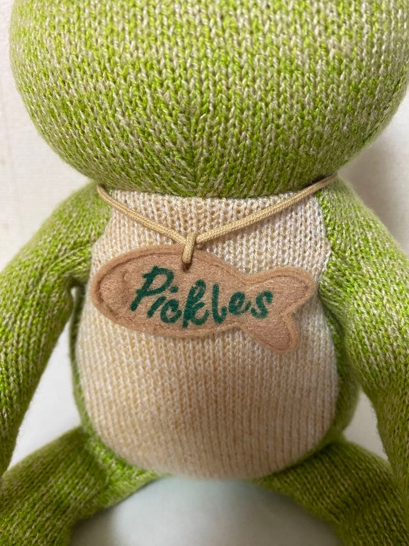 かえるのピクルス　ぬいぐるみ