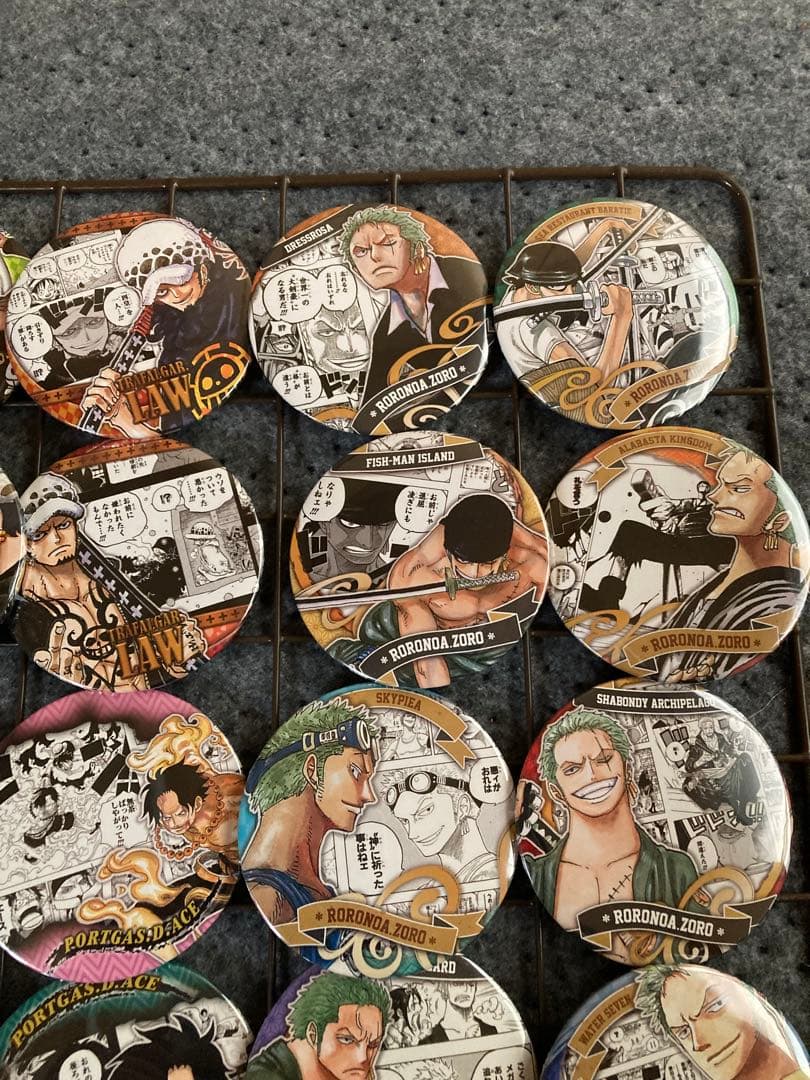 ワンピース　缶バッジ　40個　まとめ