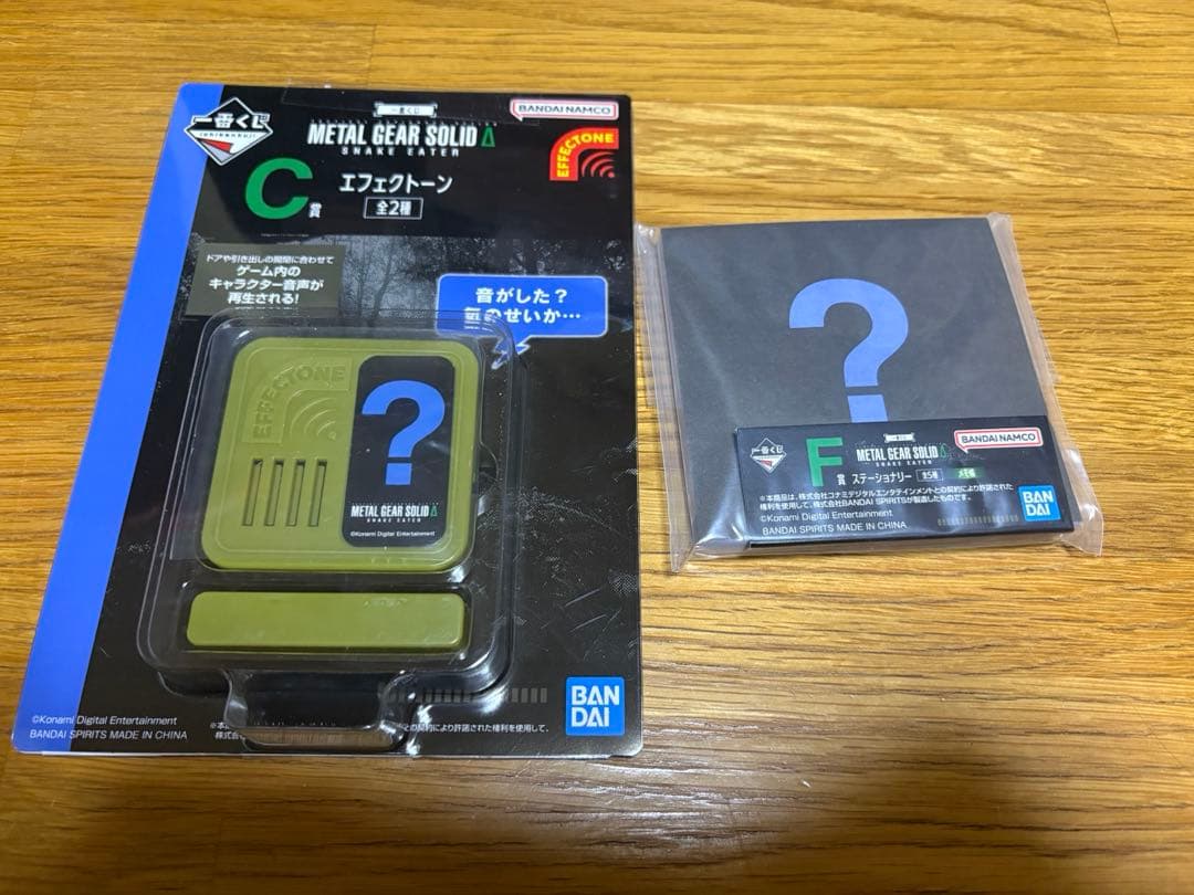 一番くじ メタルギアソリッド A賞＆C賞＆F賞まとめ売り(新品未開封品)