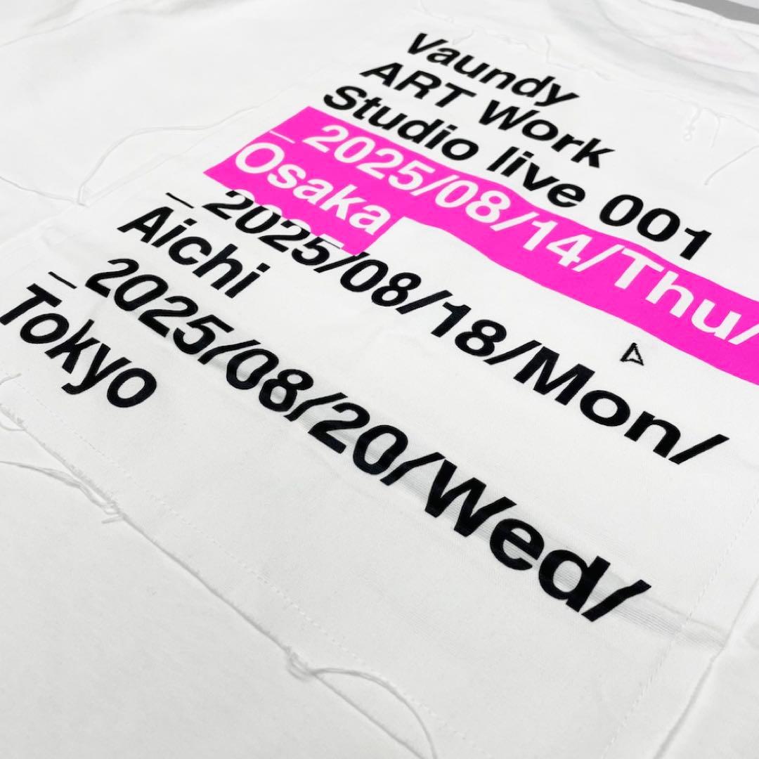Vaundy ART Work Studio live 001 Tシャツ 大阪