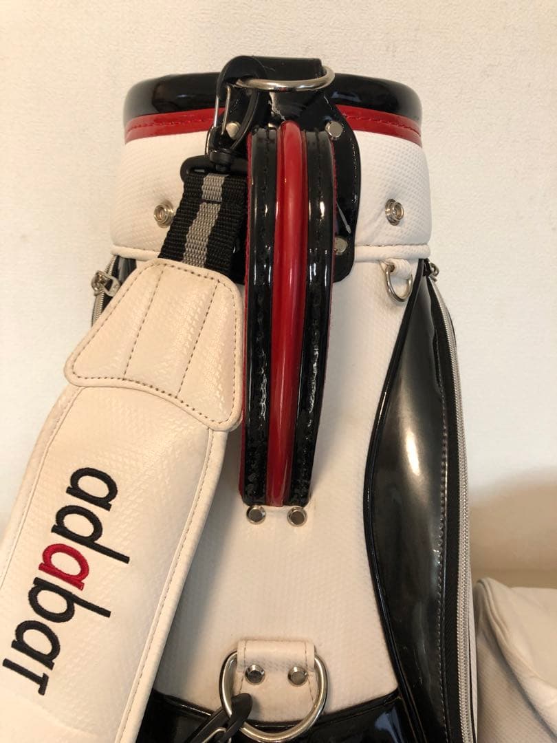 【送料込み】廃盤希少品　adabat アダバット　高級キャディバッグ　ゴルフ