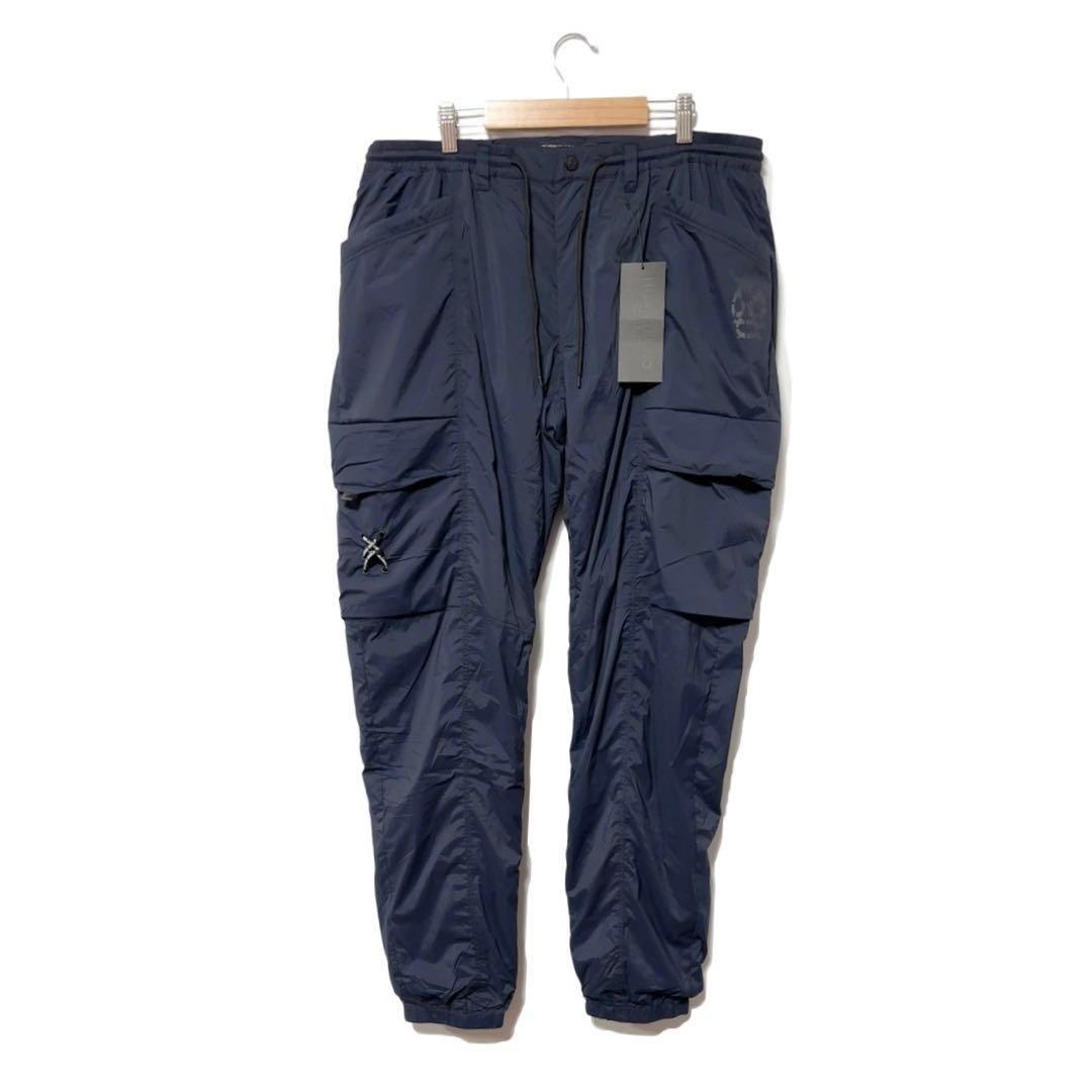 新品 ラッセルノ ゴルフ コンバットポケット ナイロン セットアップ 2XL 紺