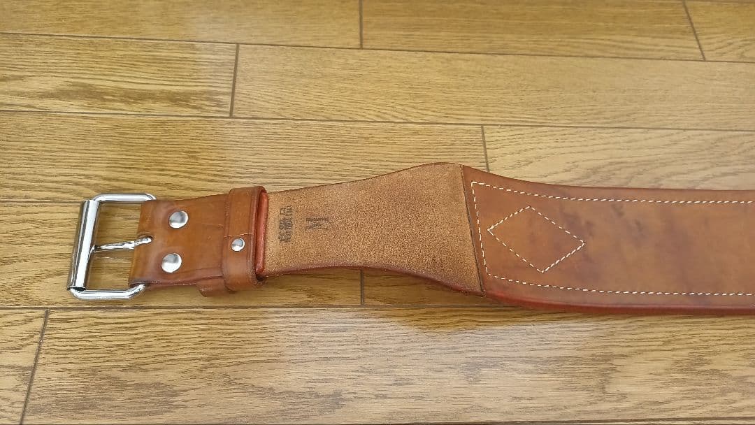 ウエサカ UESAKA トレーニングベルト Mサイズ　特注加工品