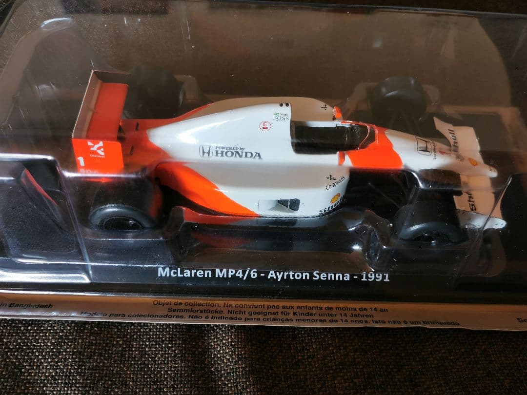 マクラーレン MP4/6 セナ 1991 日本未発売 ビッグスケールF1