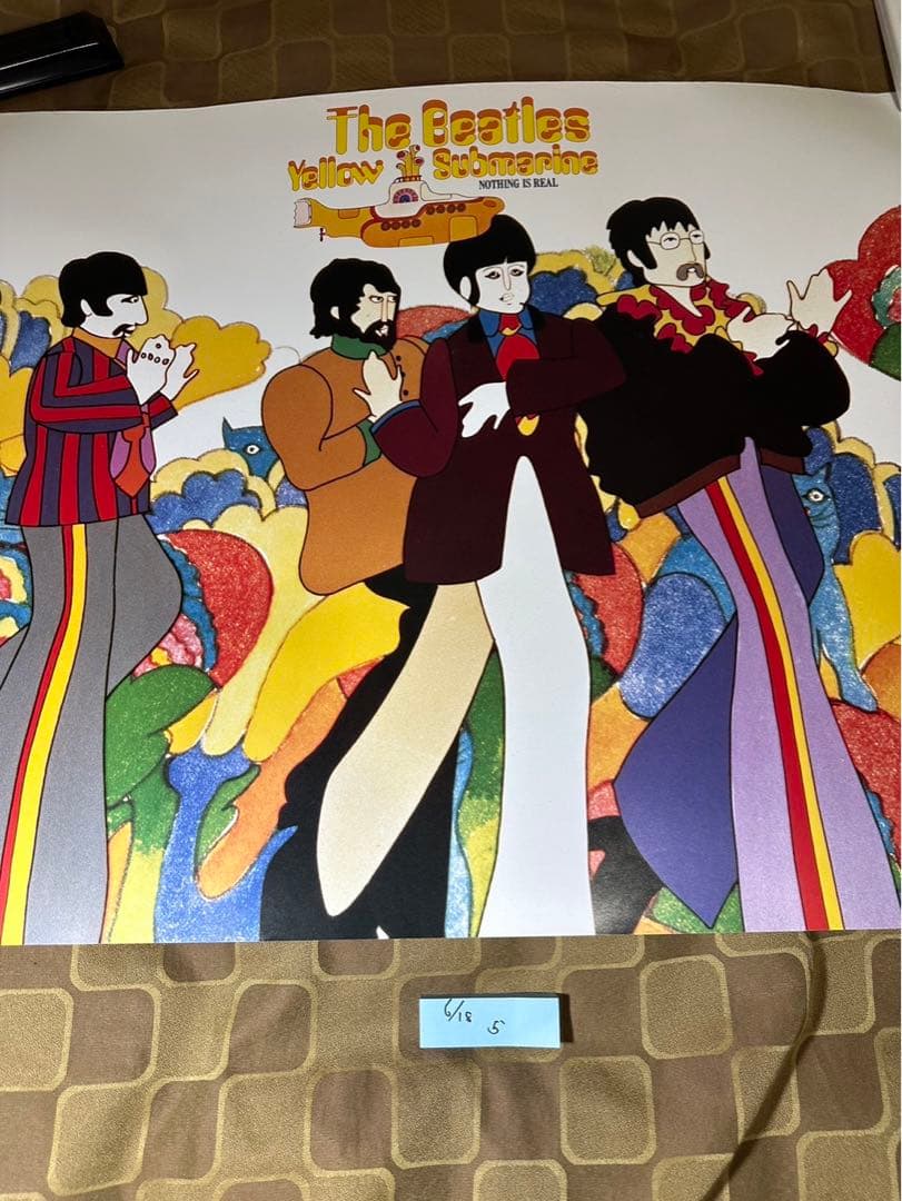 「ビートルズ/イエローサブマリン」ポスター