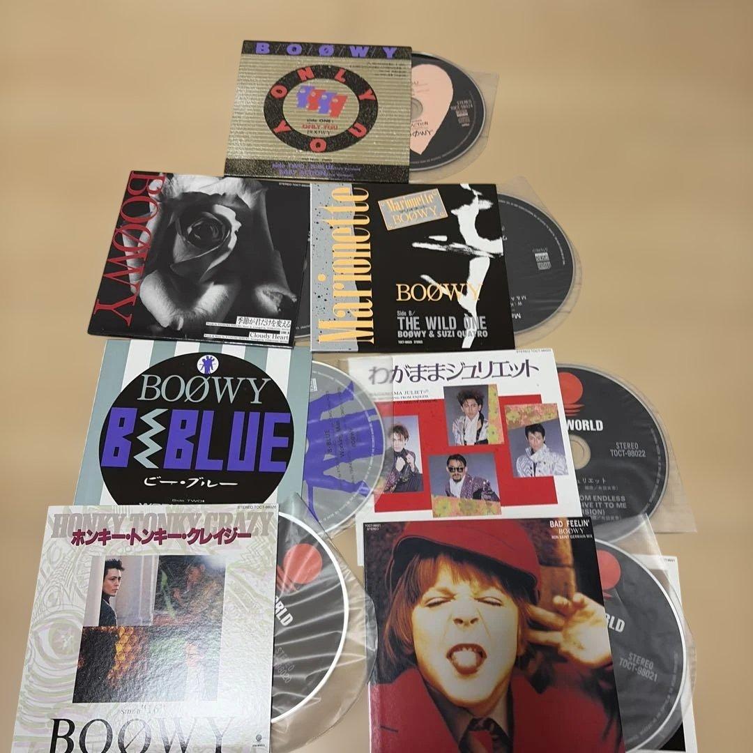 BOOWY コンプリートアルバムとシングルのセット