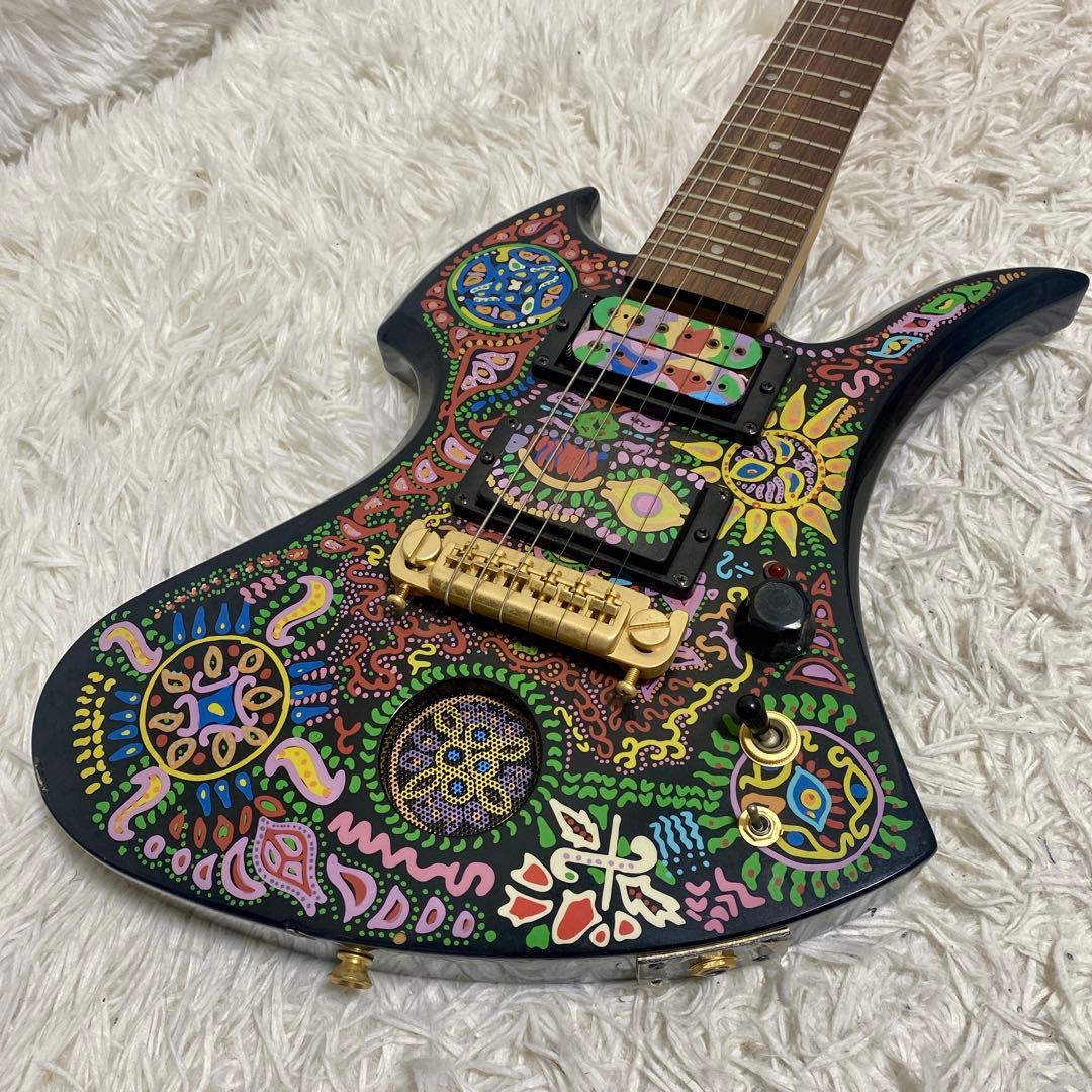 希少 FERNANDES ミニエレキギター MG-Jr hide モデル