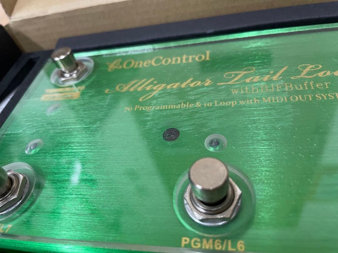 ギター One Control Crocodile Tail Loop OC10