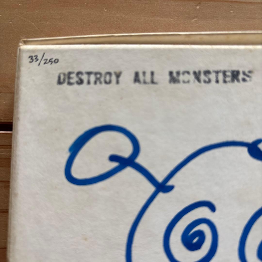 DESTROY ALL MONSTERS サイン入り　限定250部EPレコード