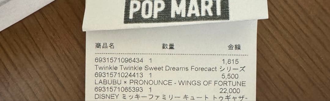 POPMART DISNEY ミッキーファミリーキュート ミッキー ミニーセット