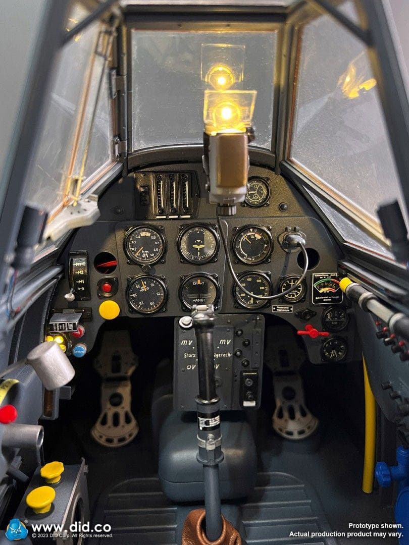 E60065BメッサーシュミットBf109WWII 1/6ドイツ軍コックピット