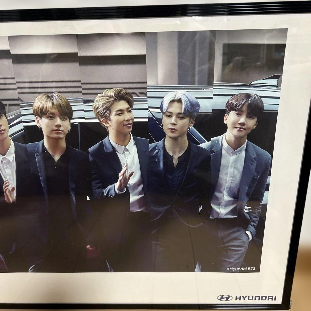 BTS HYUNDAI コラボ ポスター