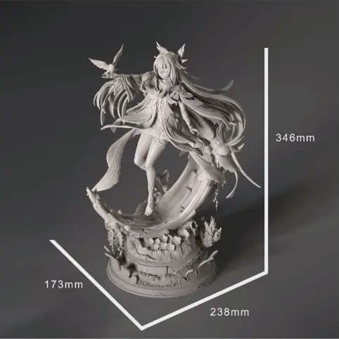 コロンビア　原神インパクト　ガレキ　ガレージキット　1/7　未塗装未組立