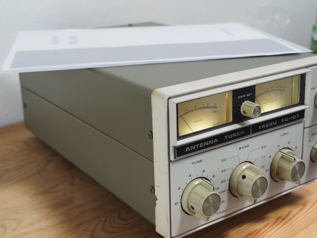YAESU FC-107 アンテナチューナー