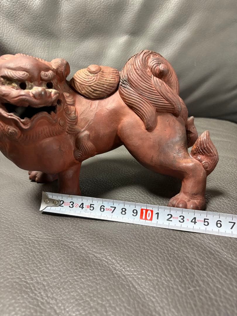 獅子　置物