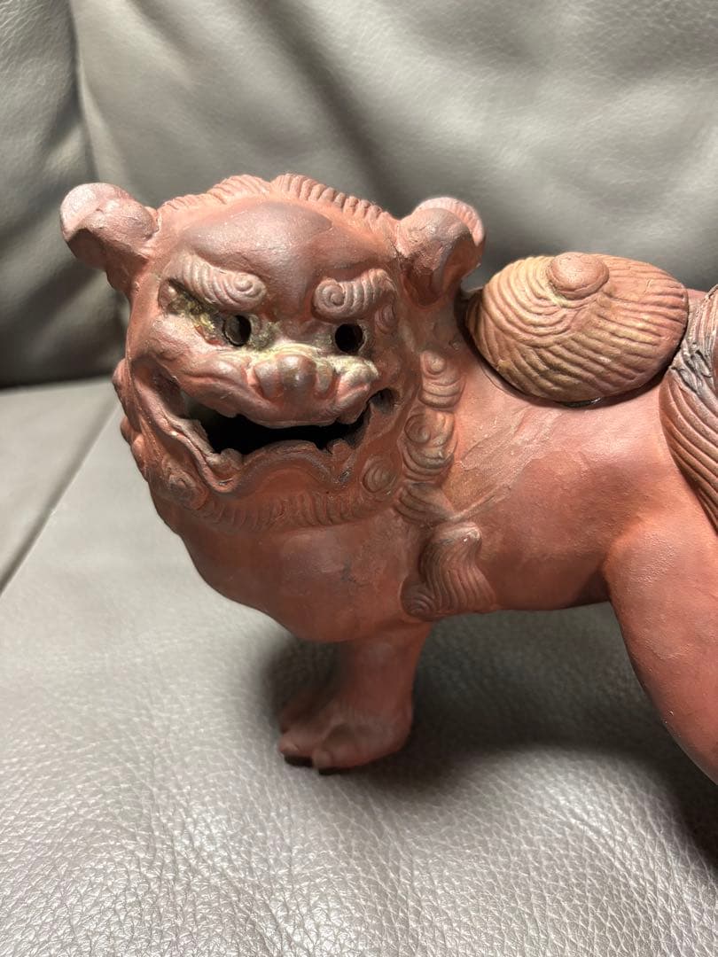 獅子　置物