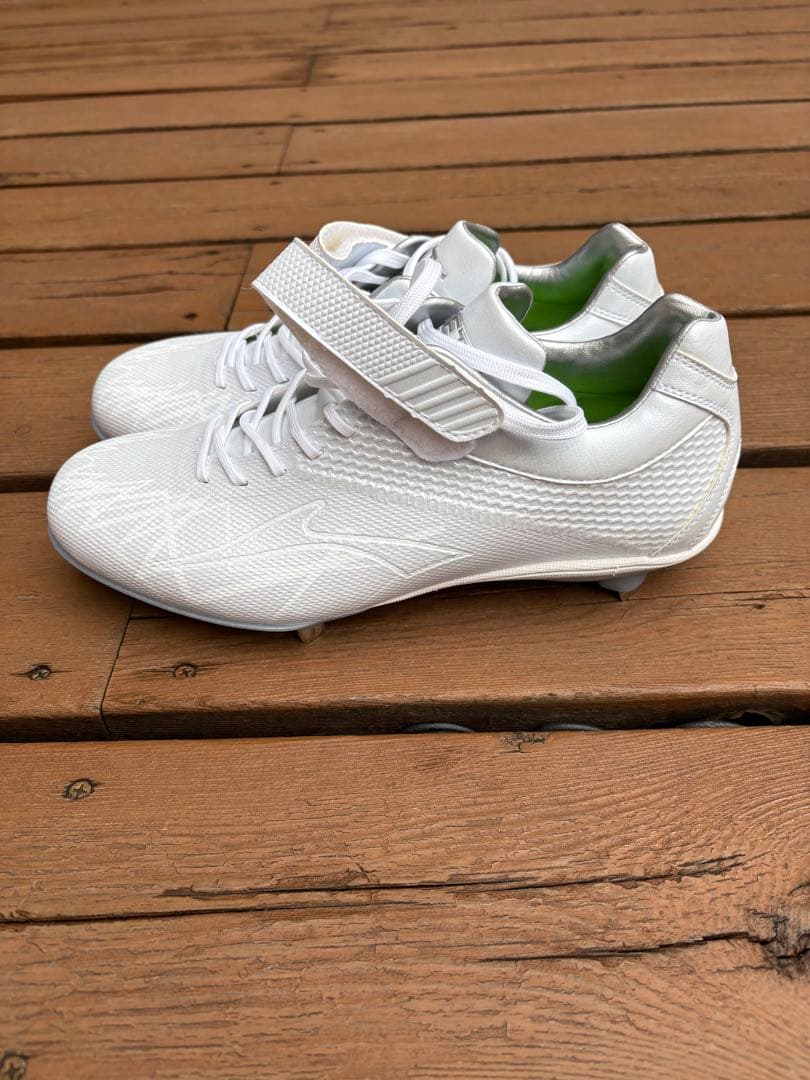ZETT スーパーグランドジャック WH BSR2719WH 野球スパイク