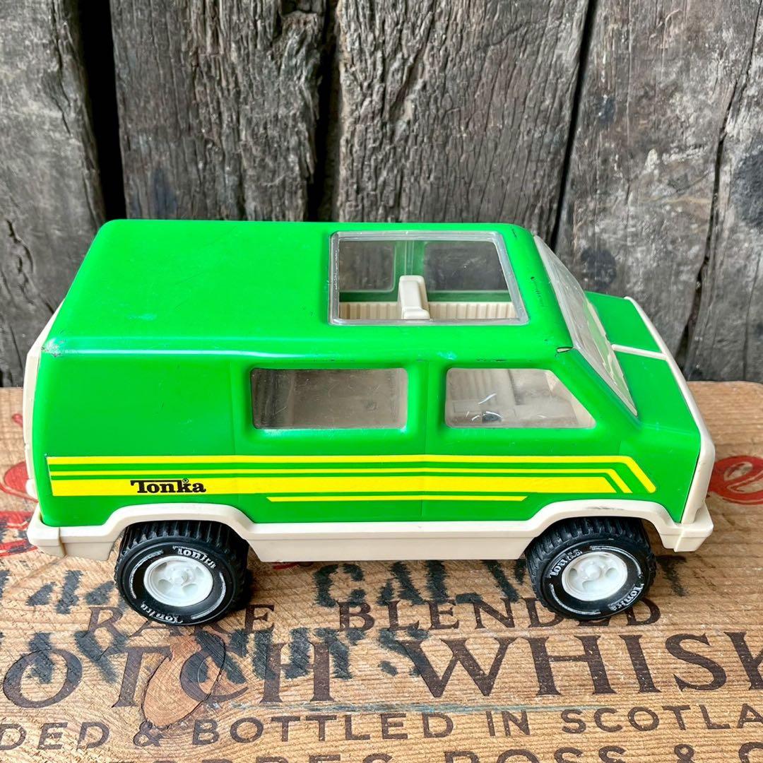 【USA vintage】トンカ　キャンパーヴァン ミニカー アメリカ