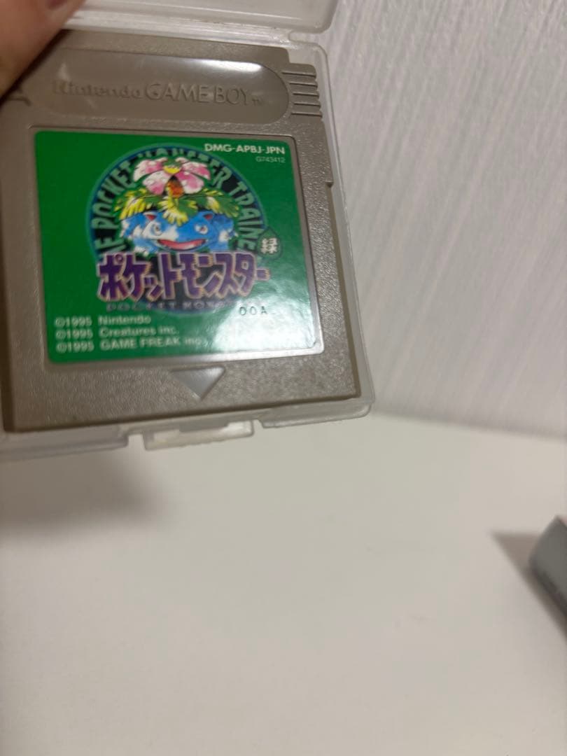 ポケモン緑　赤　ポケットモンスター緑　赤　ゲームボーイ　箱あり