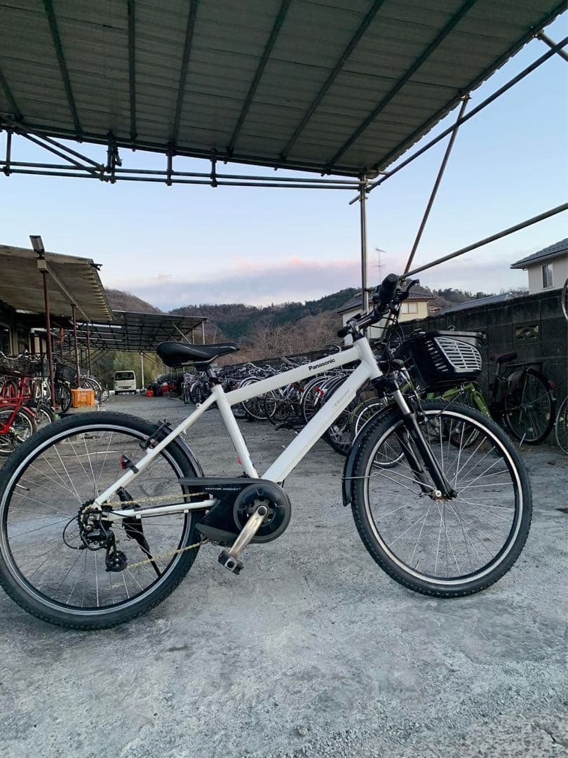 Panasonic 電動アシスト自転車 ホワイト