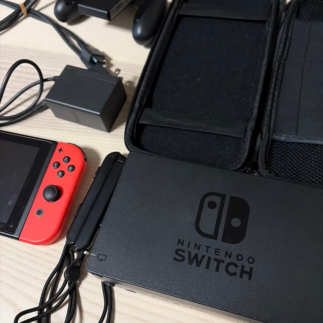 【ジャンク品】Nintendo Switch ネオンブルー/ネオンレッド 本体