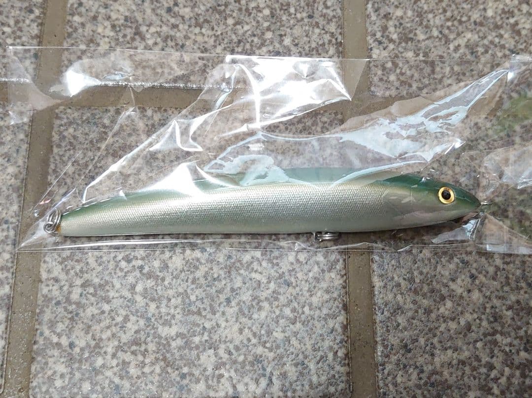 激レア ルアーレップ SABRE 130 28g シンキングペンシル ウッド