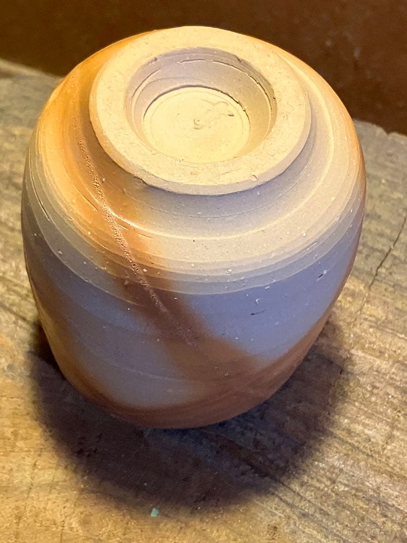 備前　緋襷　湯呑み　フリーカップ　作家一点もの