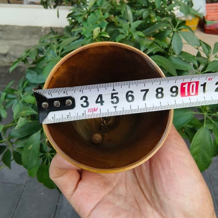 銅製 法器 三清揺鈴 太極八卦鈴 開運 風水 装飾品 工芸品 置物