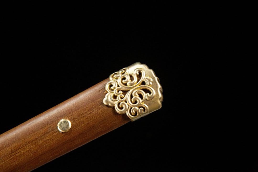 繁花唐横刀 模造刀 居合刀 武士道 武具 漢剣 唐刀 龍泉剣 手鍛造打