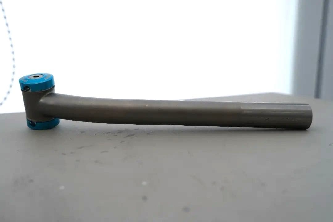 BINGHAM BUILT チタン ターコイズ 27.2 blue lug